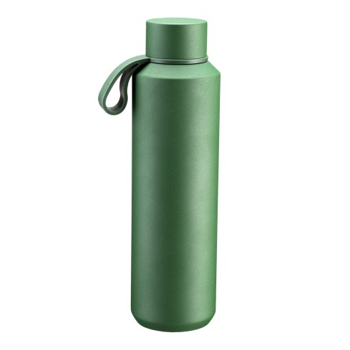 Bottiglia termica in acciaio inossidabile con finitura polverizzata, 600 ml