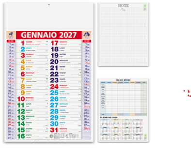 Calendario olandese PA600 | Publigest snc