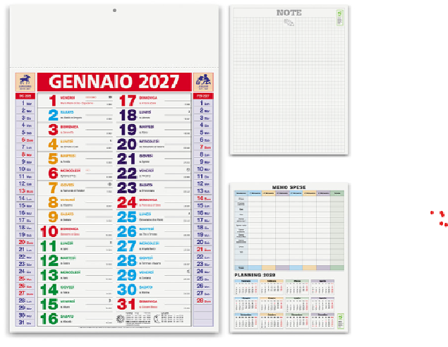 Calendario olandese PA600 | Publigest snc