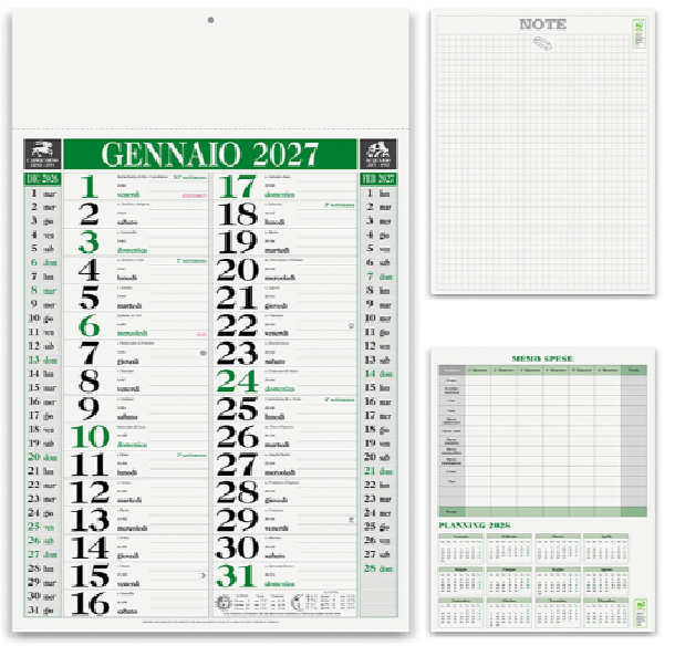Calendario olandese PA640| Publigest snc