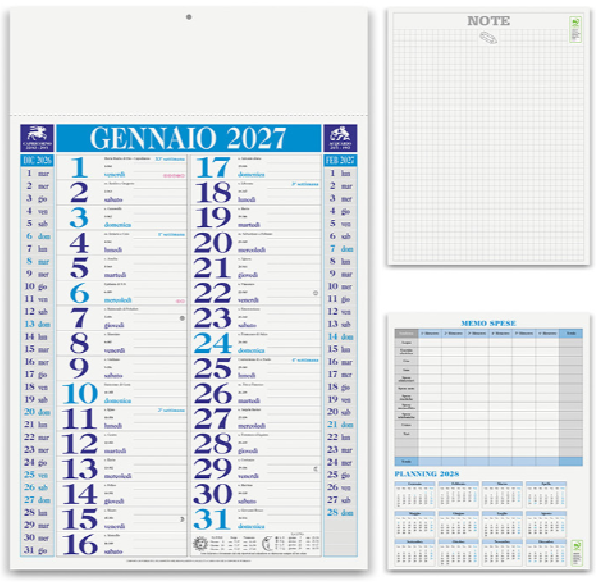 Calendario olandese PA640| Publigest snc