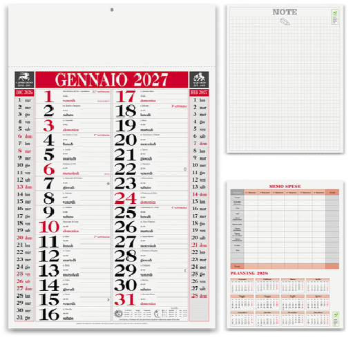 Calendario olandese PA640| Publigest snc