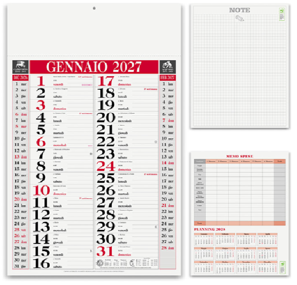 Calendario olandese PA640| Publigest snc