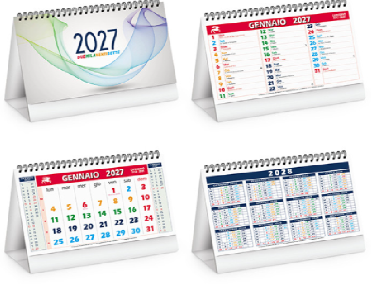 Calendario Multicolor pa704 | Publigest snc